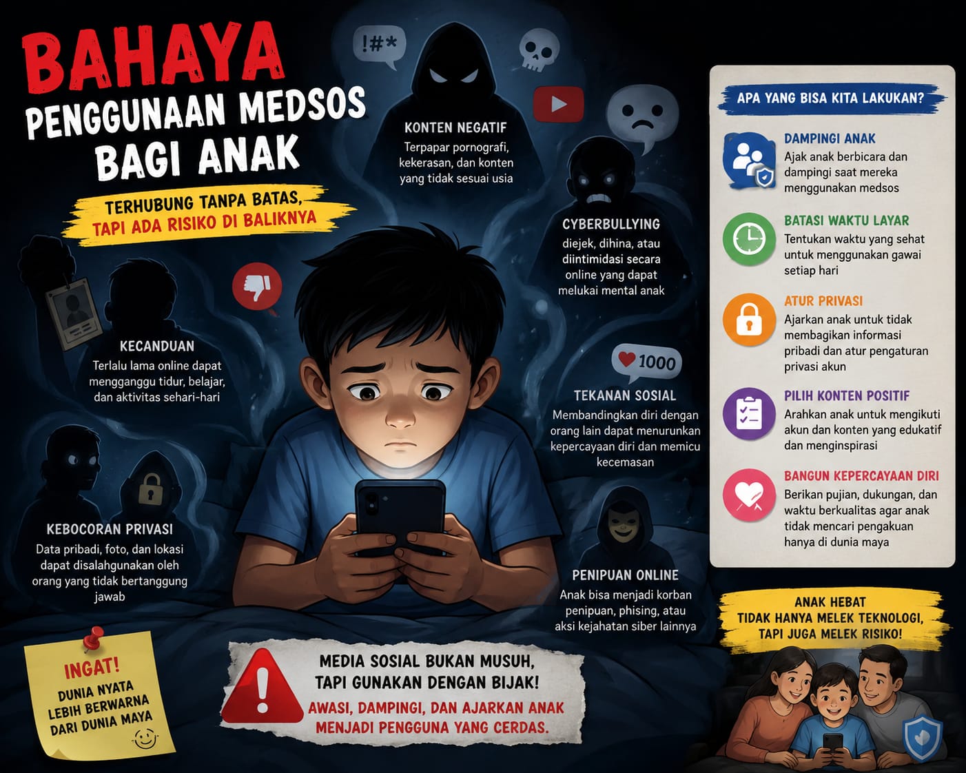 Dilema Sharenting: Amankah membagikan foto dan keseharian anak di media sosial? Di mana batas privasi anak? (Park 3)